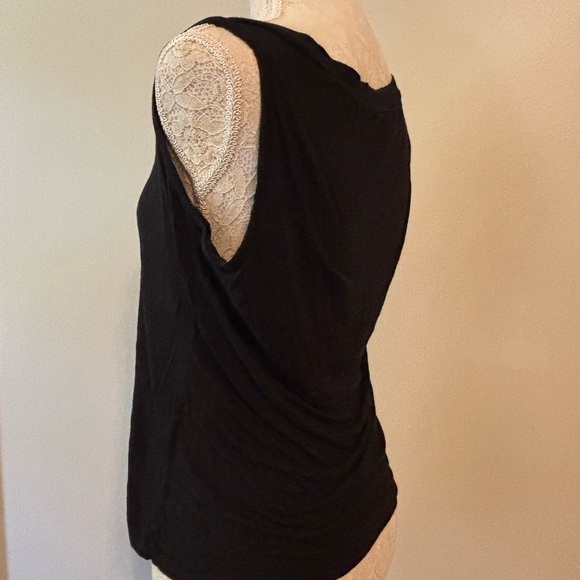 August Silk Classic Black Sleeveless Top - Picture 2 of 5